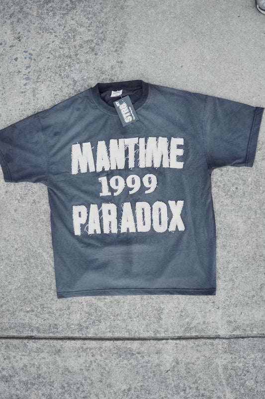 Black Acid Wash Paradox Tee