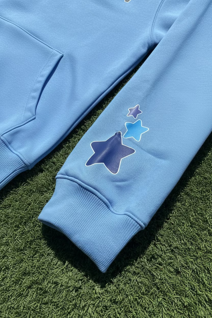Starry Deep Sea Blue Zip-up