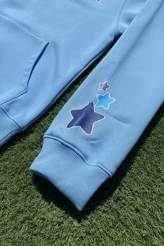 Starry Deep Sea Blue Zip-up