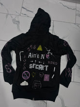 Load image into Gallery viewer, Ain&#39;t No Secret Rhinestone Full Zip Set
