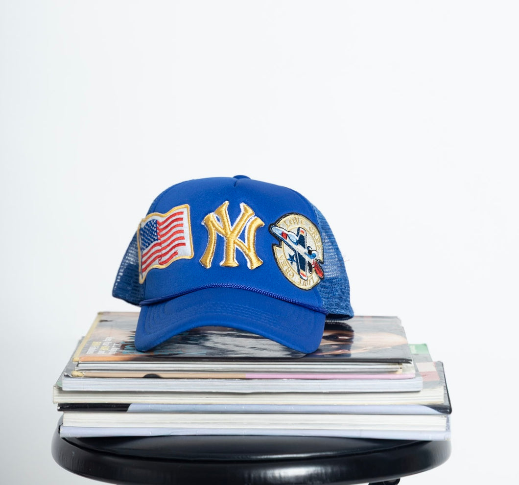 1 Of None Trucker Royal Blue