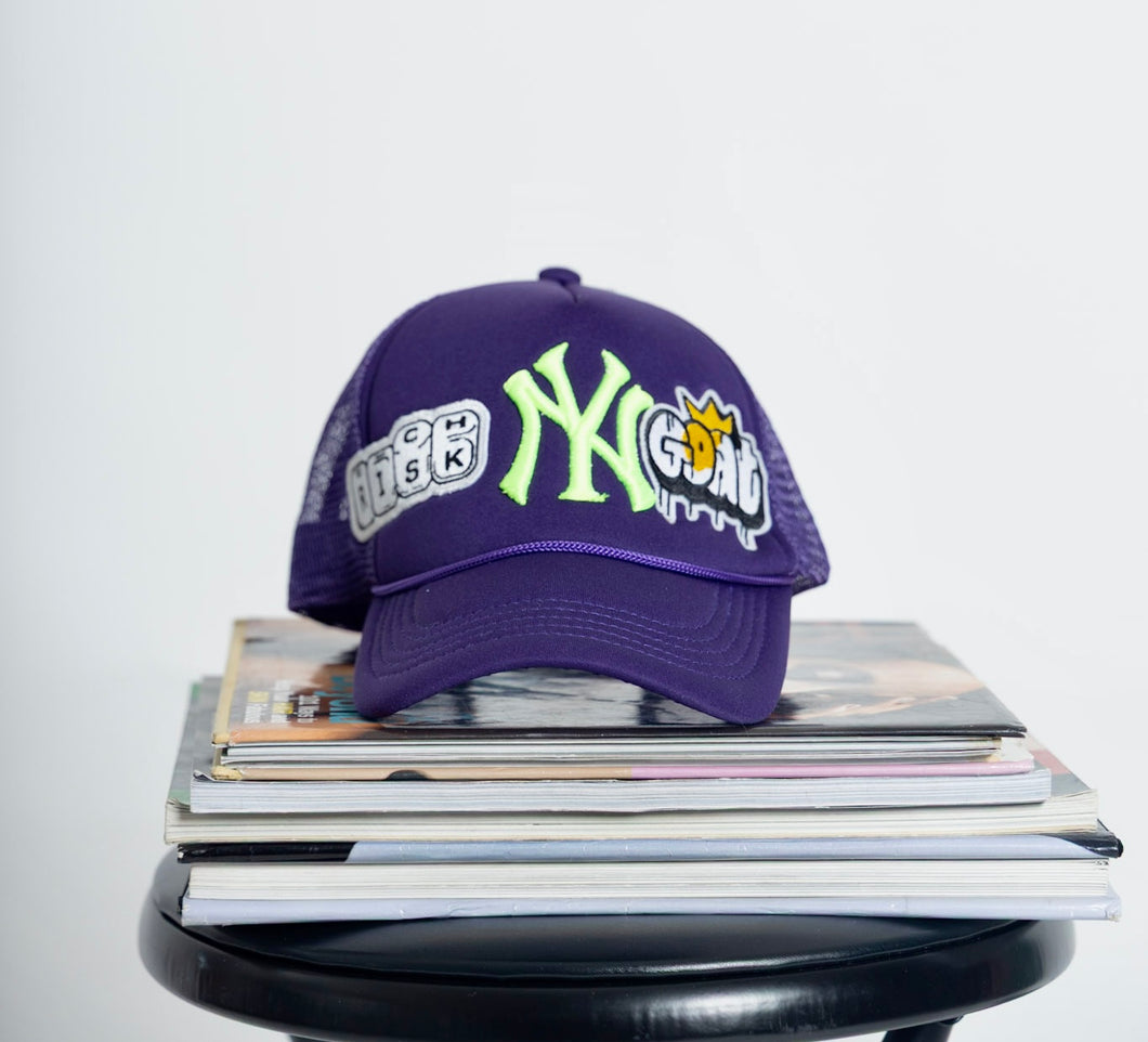 1 Of None Trucker Dark Purple